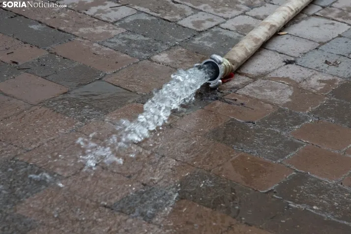 Crecida del Duero 12 febrero en Soria 