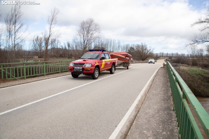 Crecida del Duero 12 febrero en Soria 