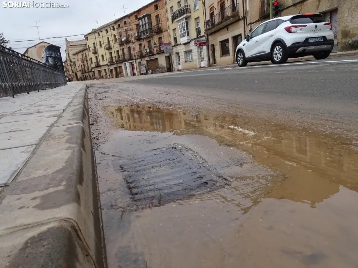 Una imagen este mediodía del entorno del Duero en San Esteban. /PC