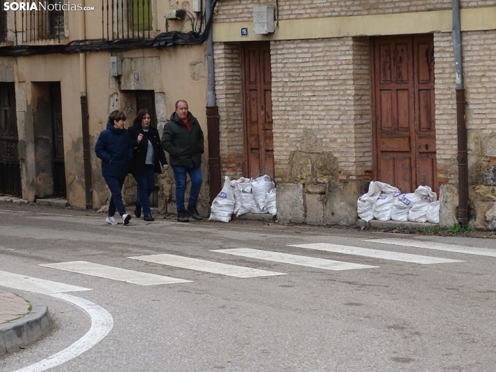 Una imagen este mediodía del entorno del Duero en San Esteban. /PC