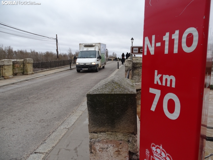 Una imagen este mediodía del entorno del Duero en San Esteban. /PC