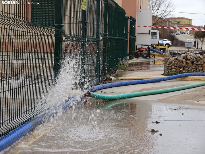 Una imagen este mediodía del entorno del Duero en San Esteban. /PC