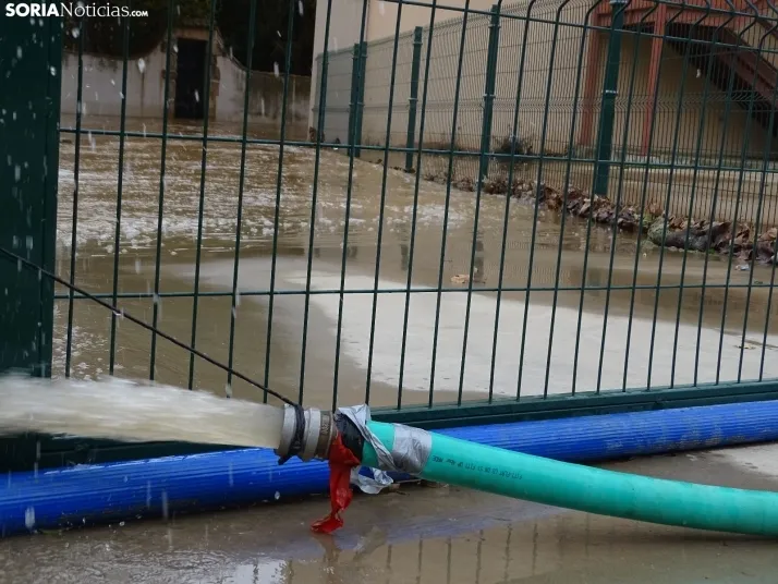 Una imagen este mediodía del entorno del Duero en San Esteban. /PC