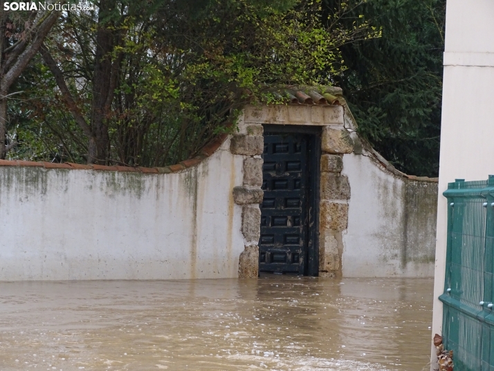 Una imagen este mediodía del entorno del Duero en San Esteban. /PC