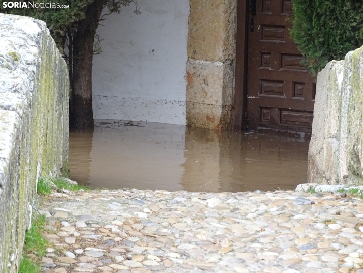 Una imagen este mediodía del entorno del Duero en San Esteban. /PC