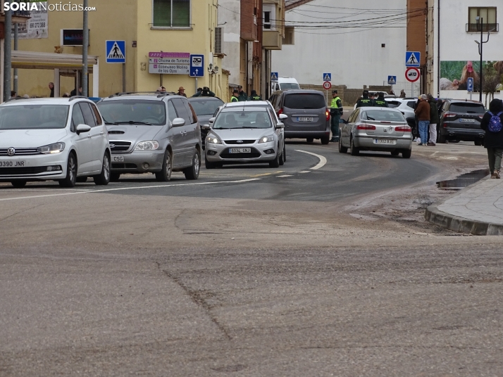 Una imagen este mediodía del entorno del Duero en San Esteban. /PC