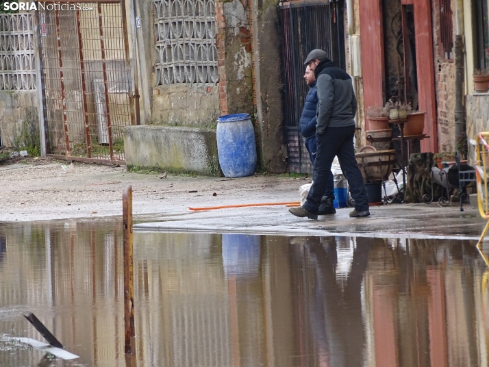 Una imagen este mediodía del entorno del Duero en San Esteban. /PC
