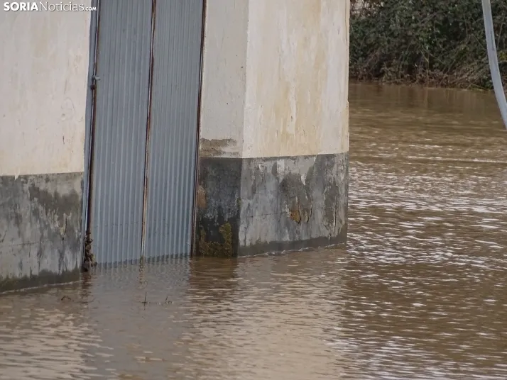 Una imagen este mediodía del entorno del Duero en San Esteban. /PC