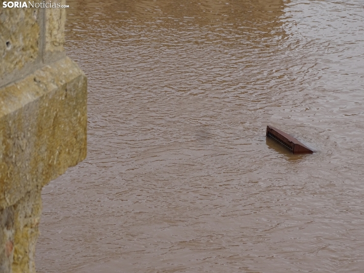 Una imagen este mediodía del entorno del Duero en San Esteban. /PC