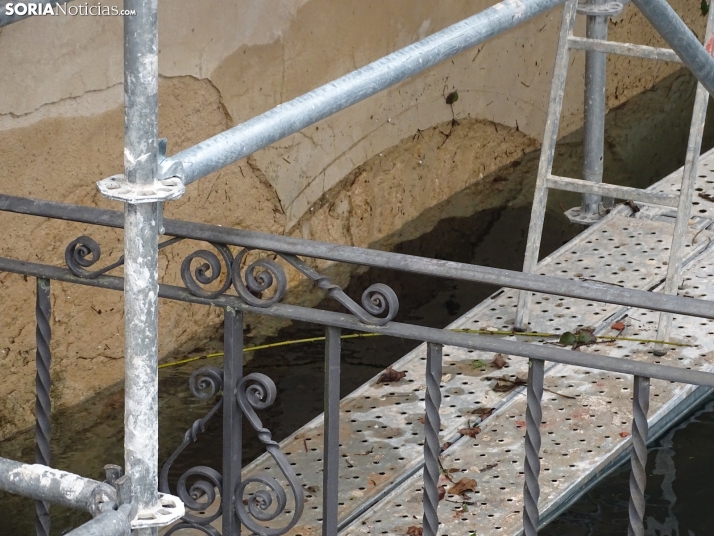 Una imagen este mediodía del entorno del Duero en San Esteban. /PC