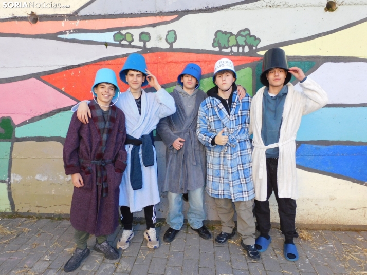 Fotos: Los zarrones vuelven a Borobia para celebrar uno de los carnavales m&aacute;s tradicionales de la provi