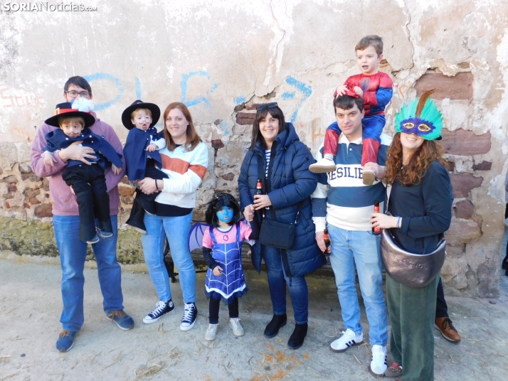 Fotos: Los zarrones vuelven a Borobia para celebrar uno de los carnavales m&aacute;s tradicionales de la provi