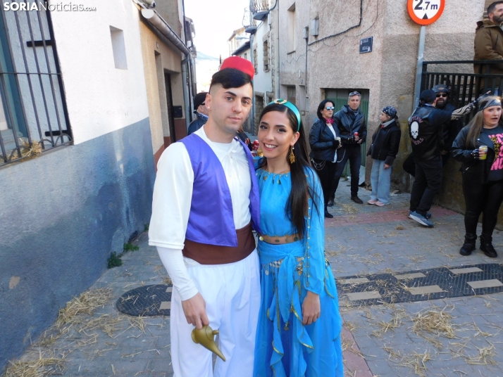 Fotos: Los zarrones vuelven a Borobia para celebrar uno de los carnavales m&aacute;s tradicionales de la provi