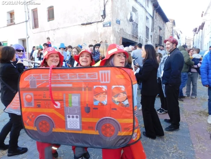 Fotos: Los zarrones vuelven a Borobia para celebrar uno de los carnavales m&aacute;s tradicionales de la provi