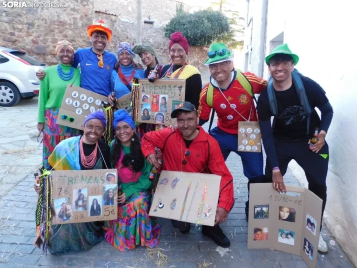 Fotos: Los zarrones vuelven a Borobia para celebrar uno de los carnavales m&aacute;s tradicionales de la provi