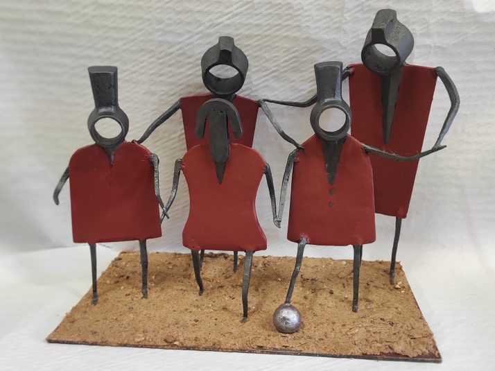 Carmelo Esteban gana el segundo premio de escultura en la Mostra San Raimon de Penyafort