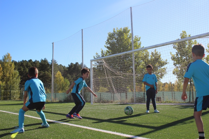 Jornadas de tecnificación del C.D. Golmayo Camaretas en Semana Santa