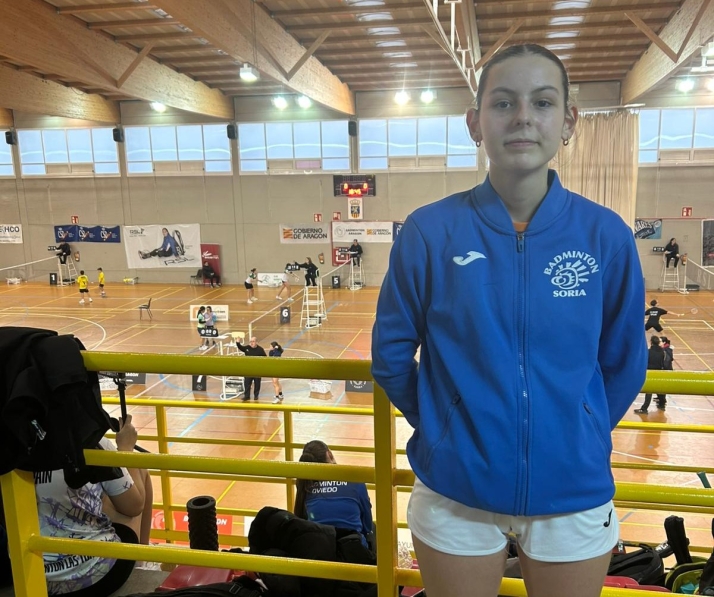 Jimena Ayllón logra el bronce en el Máster y el bádminton soriano suma triunfos