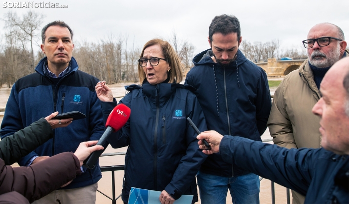 Lafuente pide evitar el ventajismo político tras la crecida del Duero y defiende la gestión de los avisos