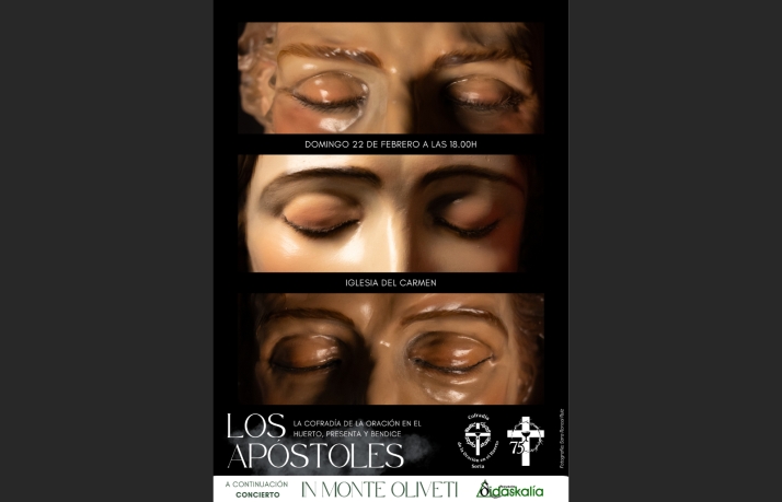 La Oración en el Huerto da la bienvenida a tres nuevas tallas este domingo