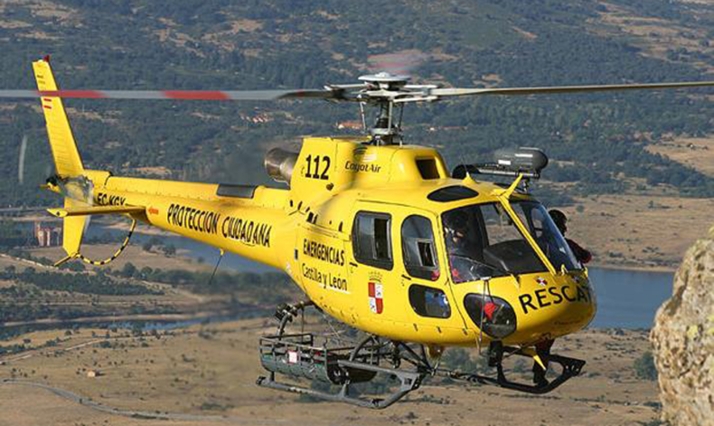 Búsqueda anciano desaparecido Urria Burgos: helicóptero y drones