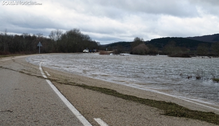 ACTUALIZACIÓN | Corte total en la N-110 entre San Esteban de Gormaz y Aldea de San Esteban