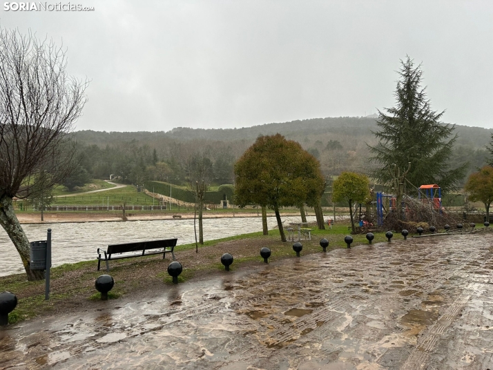 GALER&Iacute;A | As&iacute; est&aacute;n afectando las inundaciones a Salduero y Molinos de Duero