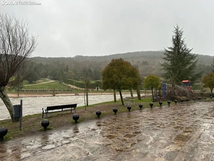 GALER&Iacute;A | As&iacute; est&aacute;n afectando las inundaciones a Salduero y Molinos de Duero
