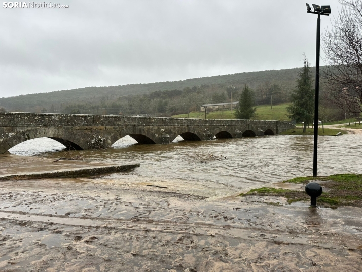 GALER&Iacute;A | As&iacute; est&aacute;n afectando las inundaciones a Salduero y Molinos de Duero