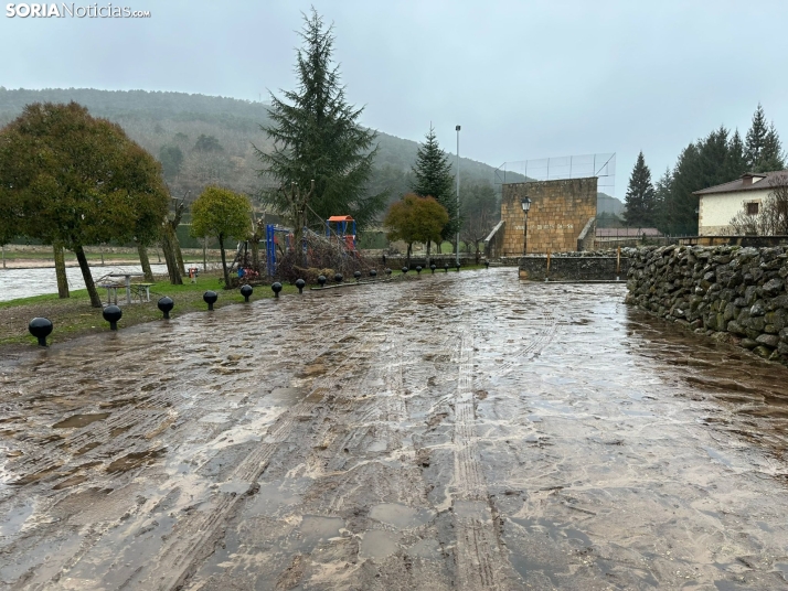 GALER&Iacute;A | As&iacute; est&aacute;n afectando las inundaciones a Salduero y Molinos de Duero
