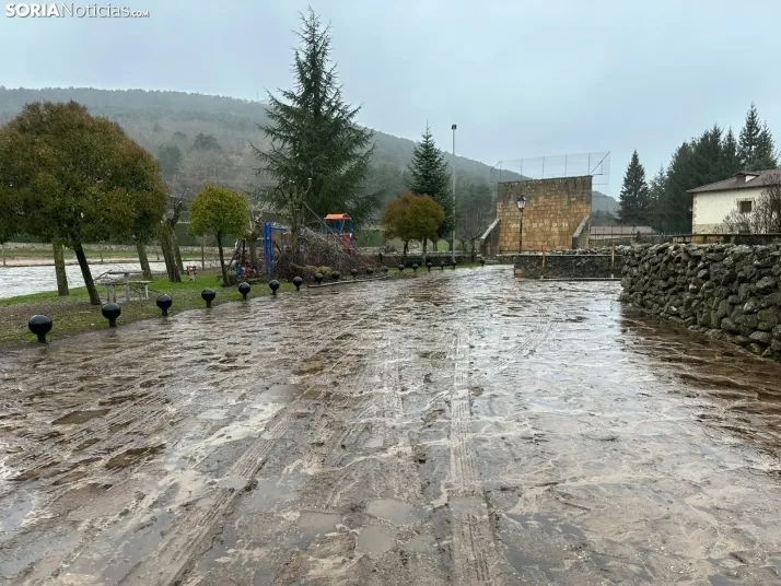 GALER&Iacute;A | As&iacute; est&aacute;n afectando las inundaciones a Salduero y Molinos de Duero