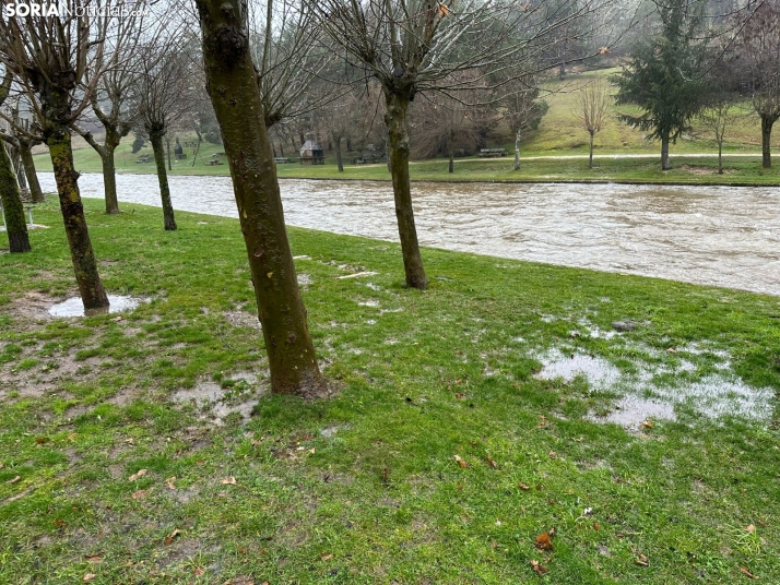 GALER&Iacute;A | As&iacute; est&aacute;n afectando las inundaciones a Salduero y Molinos de Duero