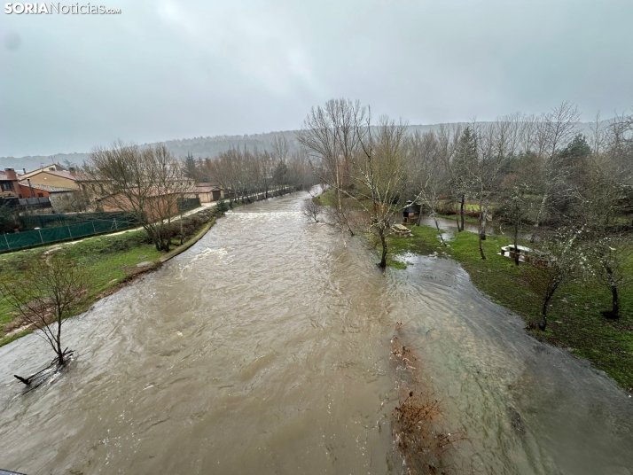 GALER&Iacute;A | As&iacute; est&aacute;n afectando las inundaciones a Salduero y Molinos de Duero