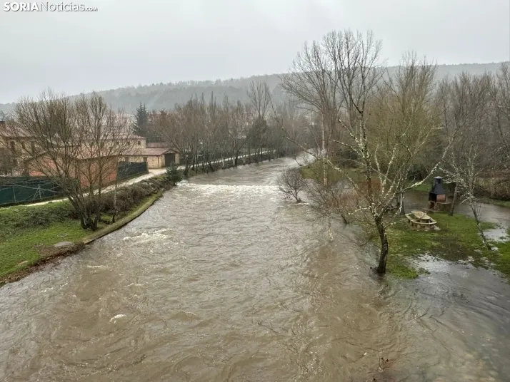 GALER&Iacute;A | As&iacute; est&aacute;n afectando las inundaciones a Salduero y Molinos de Duero
