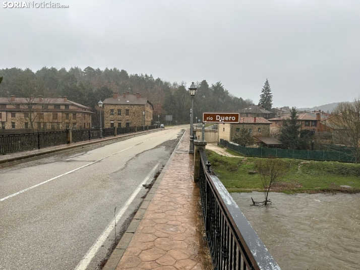 GALER&Iacute;A | As&iacute; est&aacute;n afectando las inundaciones a Salduero y Molinos de Duero