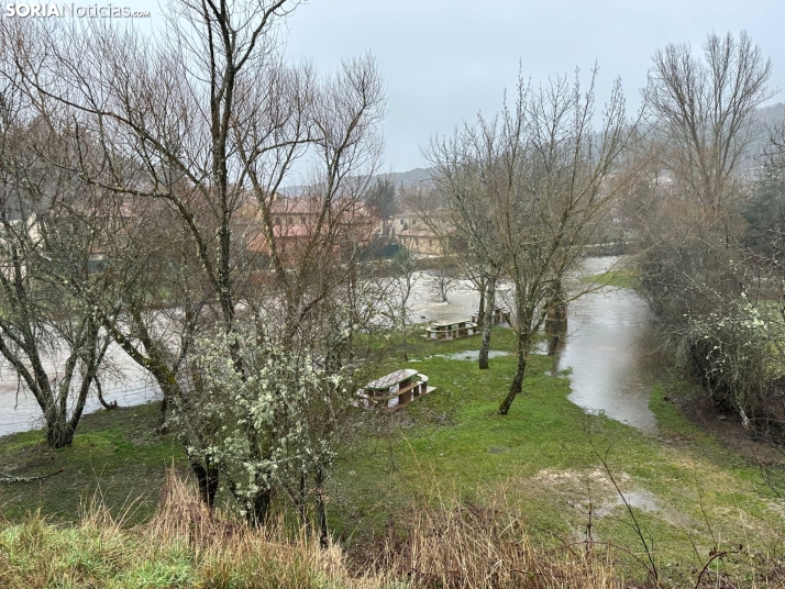 GALER&Iacute;A | As&iacute; est&aacute;n afectando las inundaciones a Salduero y Molinos de Duero