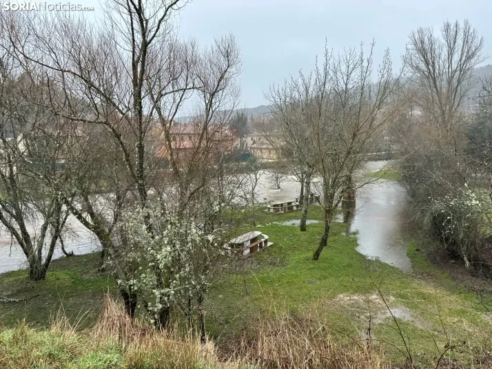 GALER&Iacute;A | As&iacute; est&aacute;n afectando las inundaciones a Salduero y Molinos de Duero