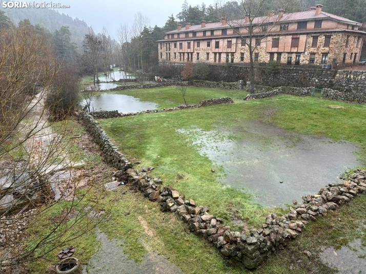 GALER&Iacute;A | As&iacute; est&aacute;n afectando las inundaciones a Salduero y Molinos de Duero