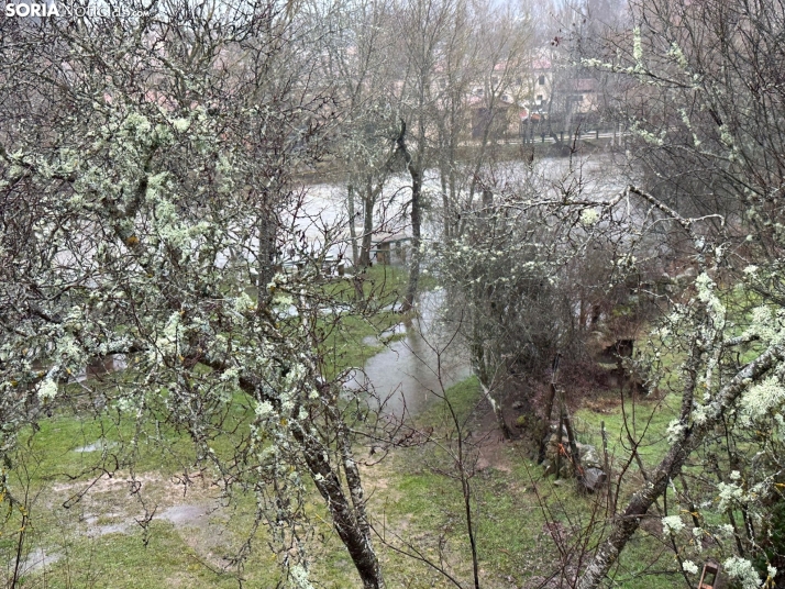 GALER&Iacute;A | As&iacute; est&aacute;n afectando las inundaciones a Salduero y Molinos de Duero