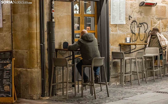 Los hosteleros sorianos pagarán hasta 160 euros por mesa en las calles de primera categoría