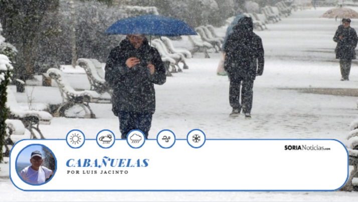 Cabañuelas febrero 2026 Soria: Nieve, lluvia y riesgo en ríos