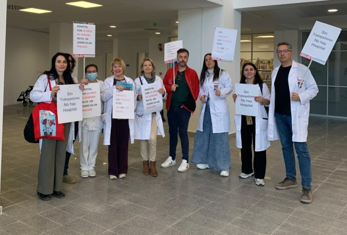 CCOO tilda de electoralista la apertura del Hospital Santa Bárbara