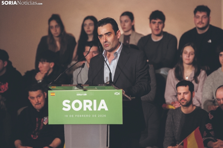 15M. Vox apuesta por seguridad, educación y sanidad en Soria de cara a las elecciones regionales