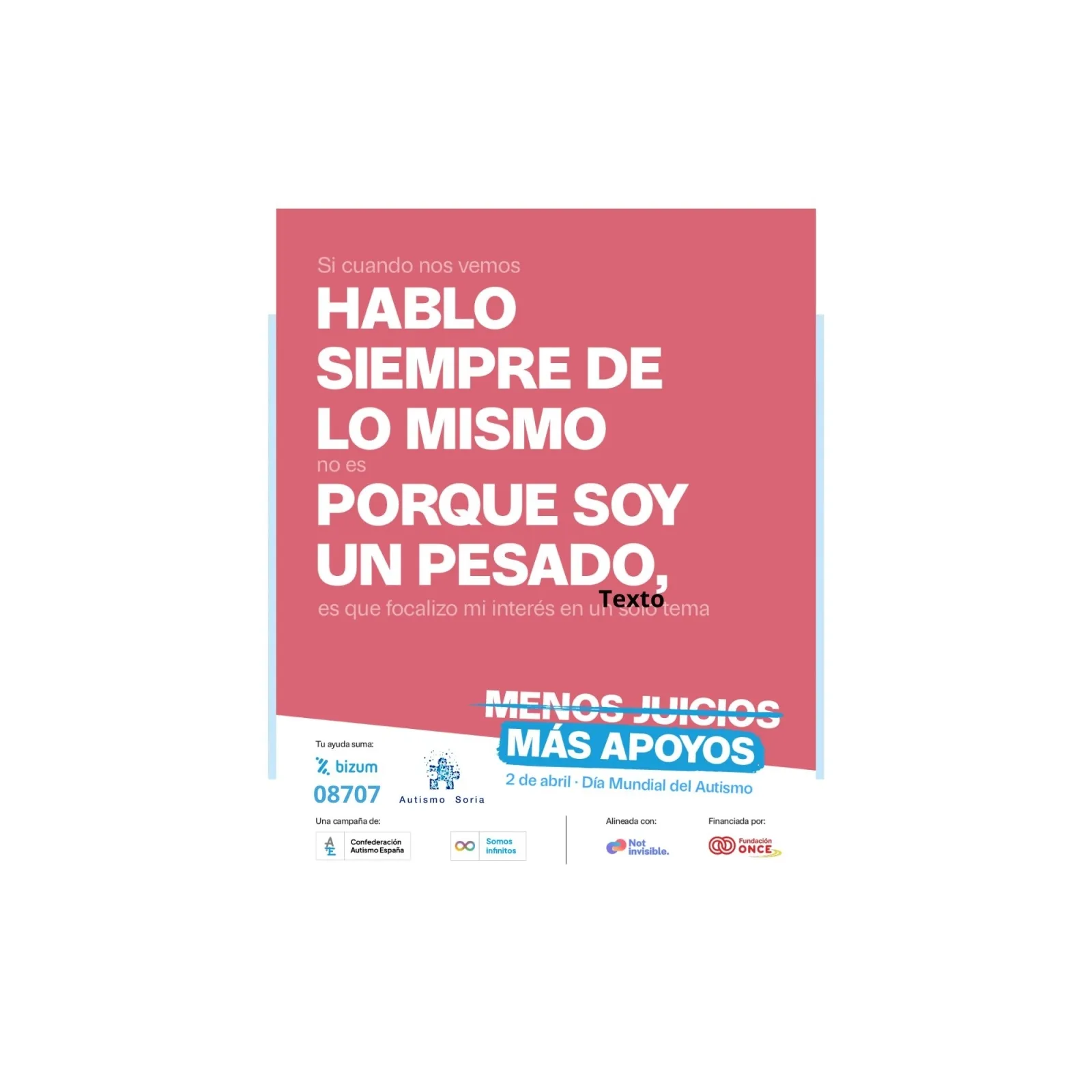 Foto 7 - Autismo Soria pide comprensi&oacute;n ante comportamientos cotidianos por el 2 de abril