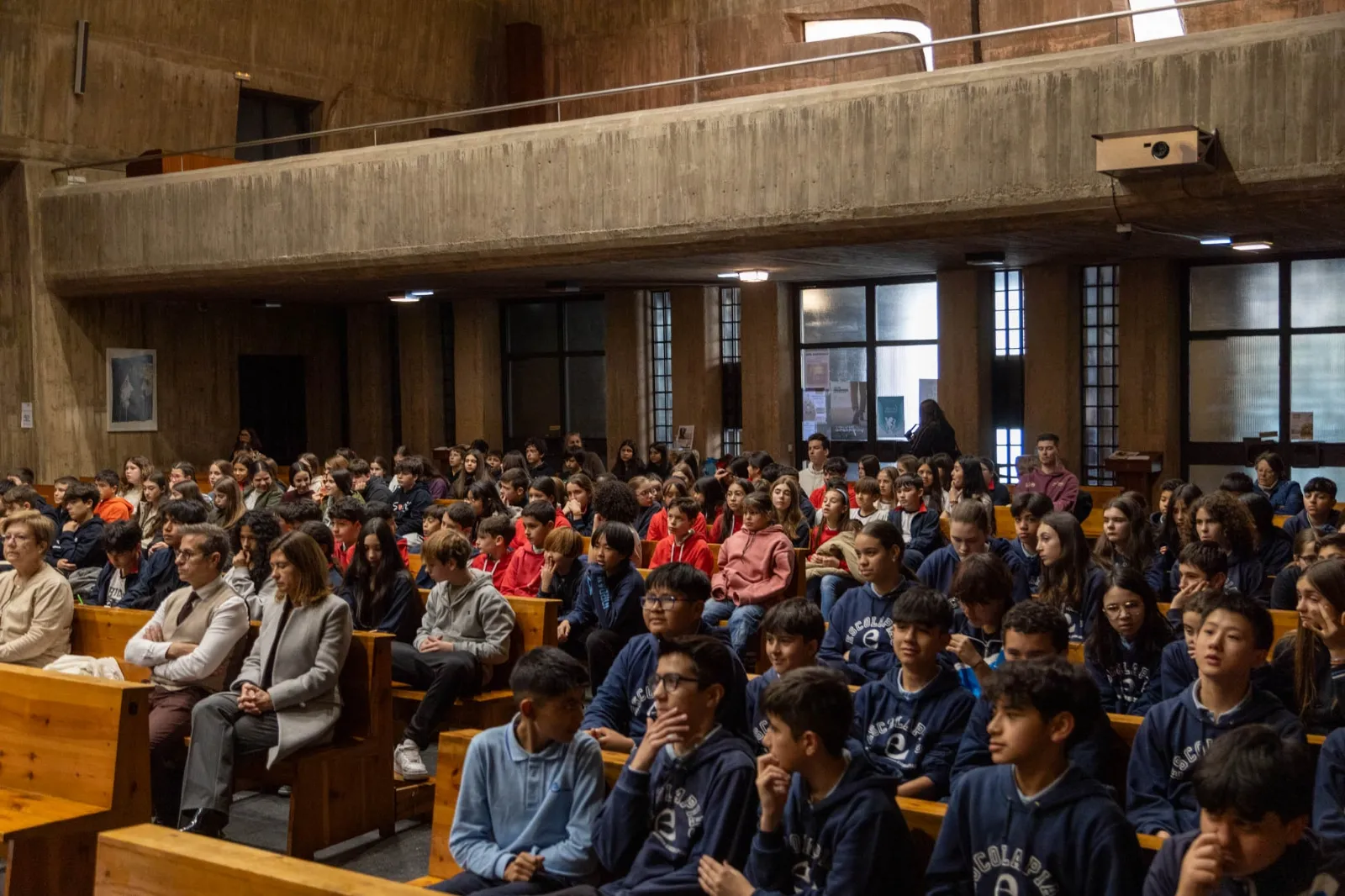 Foto 2 - El D&iacute;a de Escuelas Cat&oacute;licas Soria re&uacute;ne a alumnos y docentes para celebrar su proyecto educativo com&uacute;n
