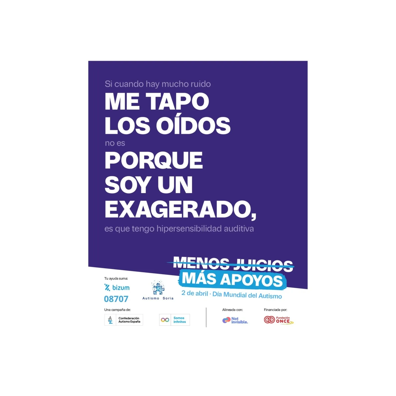 Foto 2 - Autismo Soria pide comprensi&oacute;n ante comportamientos cotidianos por el 2 de abril