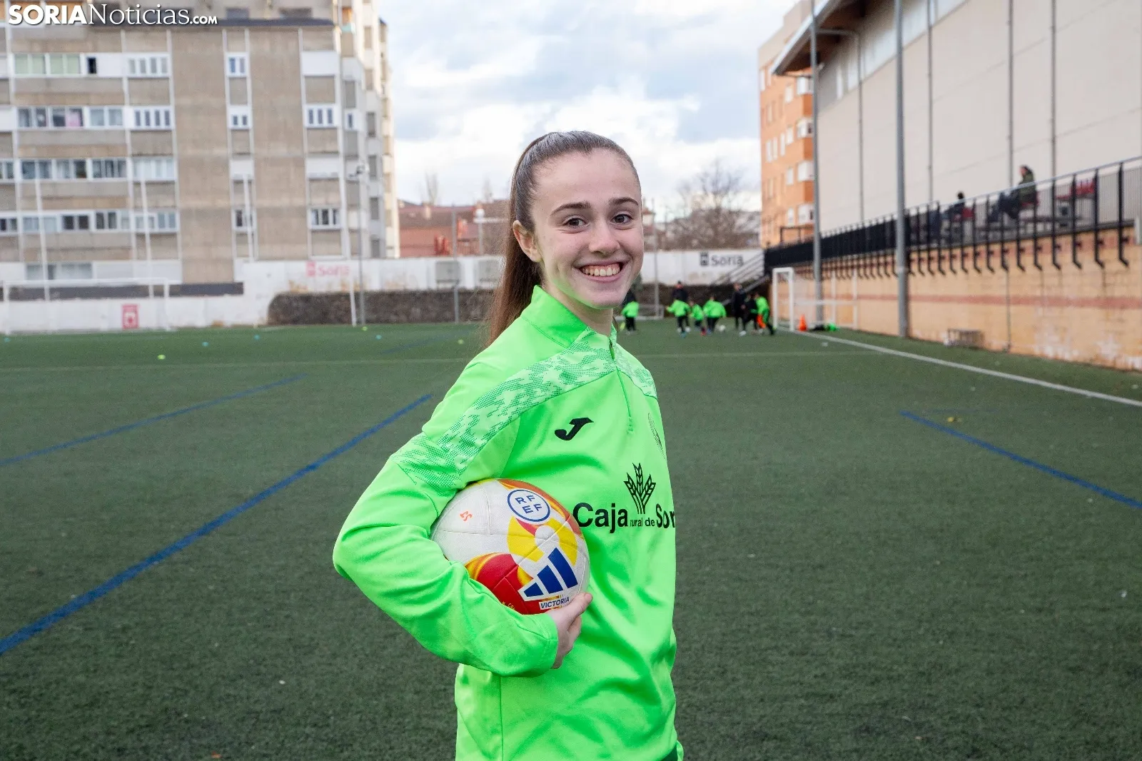 Marina Rupérez, jugadora del C.D. San José.