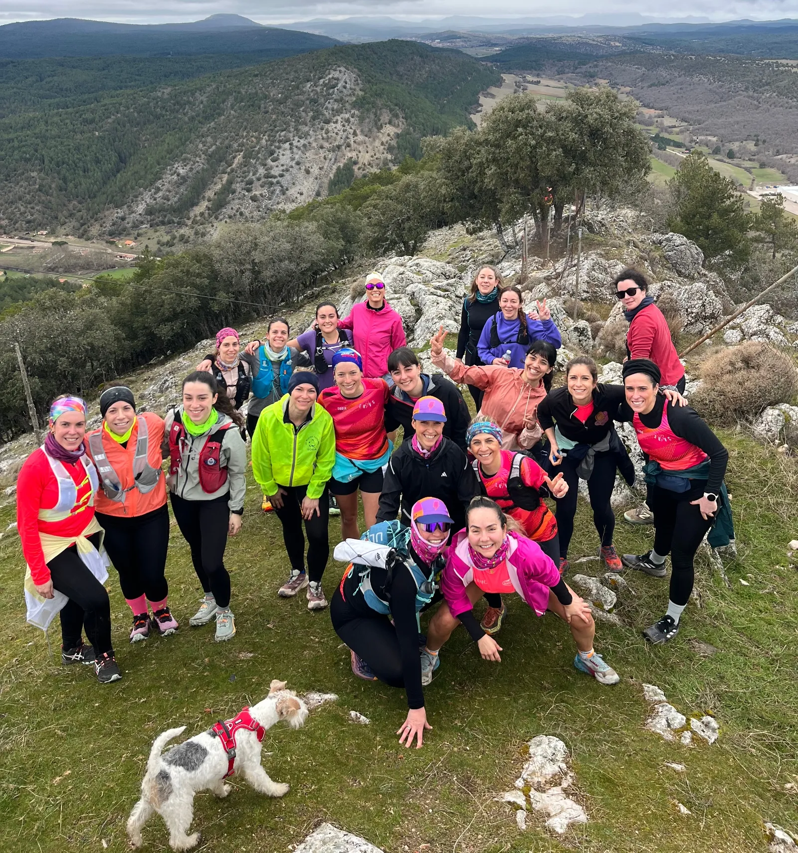 Foto 2 - De San Leonardo al mundo: el trail femenino une a m&aacute;s de 60 corredoras en el 8M