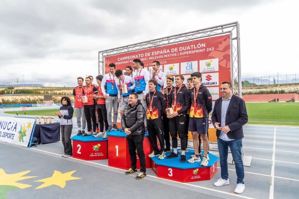 Foto 2 - El Deporama Triatl&oacute;n Soriano firma dos subcampeonatos de Espa&ntilde;a en el inicio de la Liga de Duatl&oacute;n en La Nuc&iacute;a