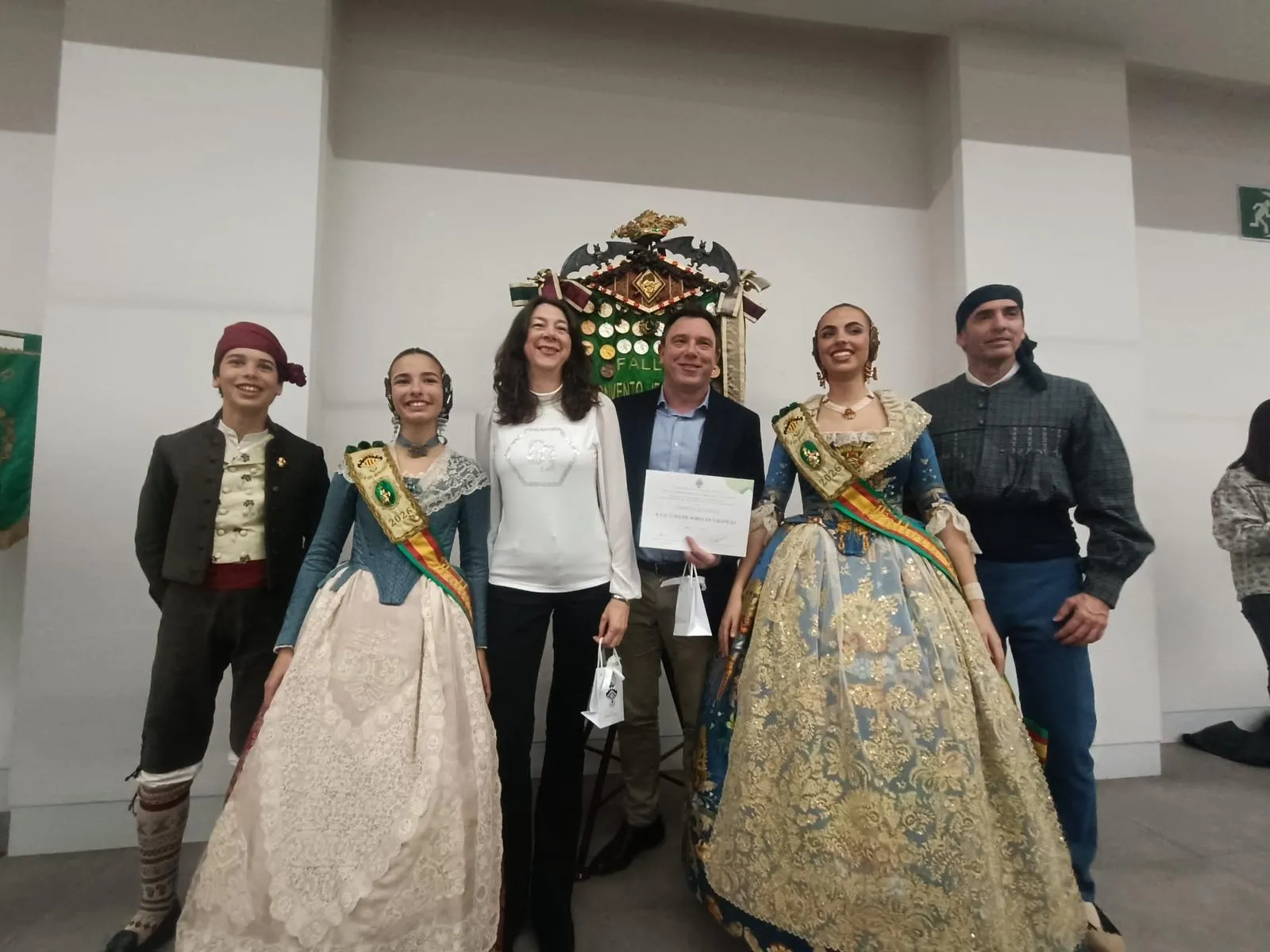Foto 2 - La Casa de Soria en Valencia se luce en Fallas